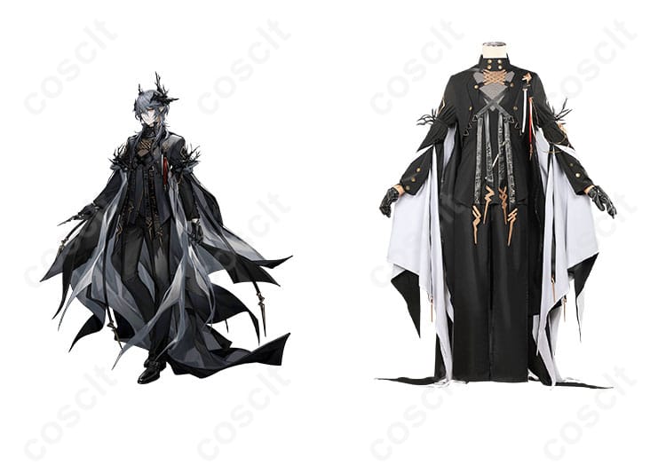 商品正面とキャラクターのロゴスが組み合わさった画像 - アークナイツ コスプレ衣装