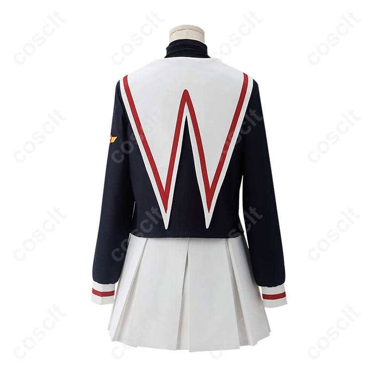 カードキャプターさくら（CCさくら） 木之本桜・大道寺知世 コスプレ衣装 友枝小学校 制服 冬服 - 2枚目の画像