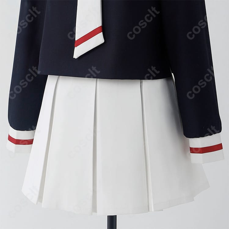 カードキャプターさくら（CCさくら） 木之本桜・大道寺知世 コスプレ衣装 友枝小学校 制服 冬服 - 4枚目の画像