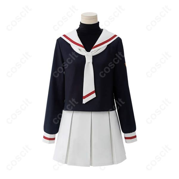 カードキャプターさくら（CCさくら） 木之本桜・大道寺知世 コスプレ衣装 友枝小学校 制服 冬服
