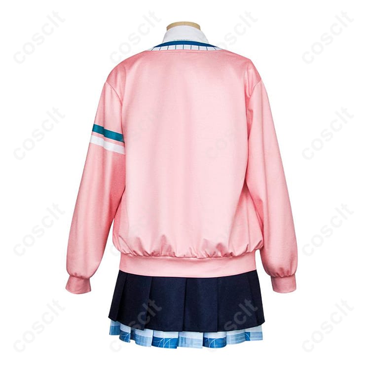 「アイドルマスターシリーズ（学マス） 学園アイドルマスター 花海佑芽 コスプレ衣装 初星学園制服（忠実再現、着心地良好）」 - 4枚目の画像