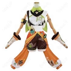 原神（Genshin Impact） カチーナ コスプレ衣装 初期衣装（ナタ地域テーマ衣装） 鮮やかなデザインと高い再現度 - 1枚目の画像（サムネイル）