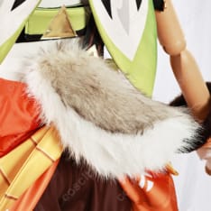原神（Genshin Impact） カチーナ コスプレ衣装 初期衣装（ナタ地域テーマ衣装） 鮮やかなデザインと高い再現度 - 3枚目の画像（サムネイル）