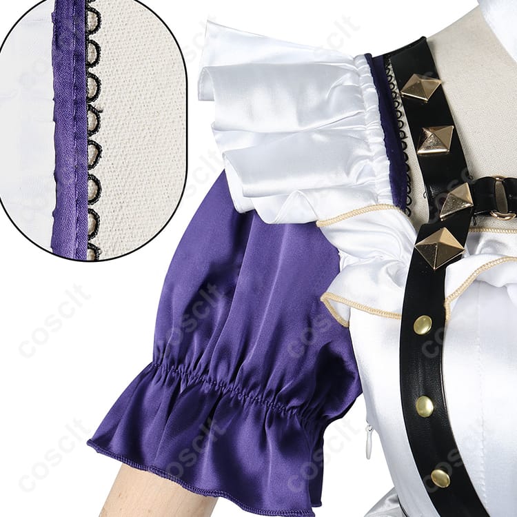 にじさんじ（VTuberグループ） 狂蘭メロコ コスプレ衣装 新衣装 メイド服（2024年ビジュアル基づく） コスプレ通販 - 4枚目の画像