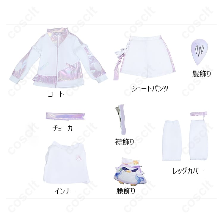 ホロライブ（hololive）轟はじめ コスプレ衣装 『ホロライブ』コスプレ通販 透湿素材使用・高い忠実再現 - 6枚目の画像