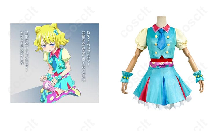 プリパラ 南みれぃ アイドル制服 コスプレ衣装とキャラクターの比較画像｜衣装の再現度をチェック！