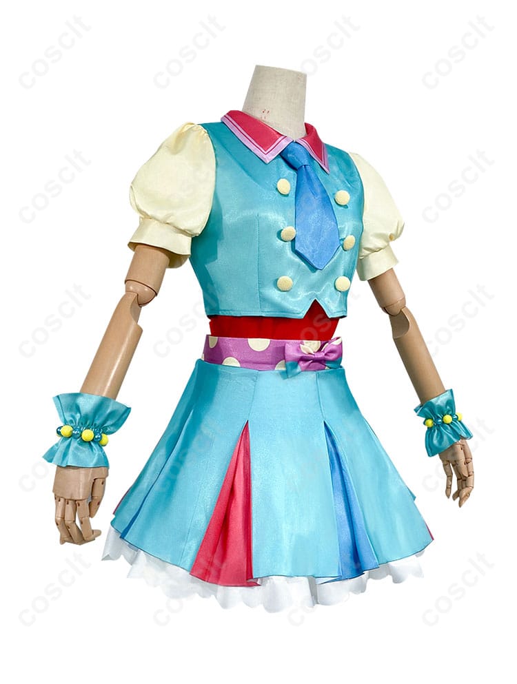 プリパラ 南みれぃ アイドル制服 コスプレ衣装の右側面写真｜細部まで丁寧に再現