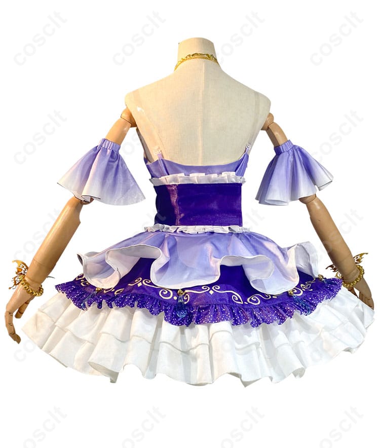 商品背面画像 - じゅのん 神アイドル編 コスプレ衣装の背面