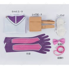 「ニートくノ一」百地彩夢 コスプレ衣装 常服 – 高い再現度と快適な着心地 - 4枚目の画像（サムネイル）