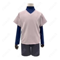 HUNTER×HUNTER（ハンターハンター） キルア＝ゾルディック コスプレ衣装（忠実再現）トップス・インナー・ショートパンツセット【送料無料】