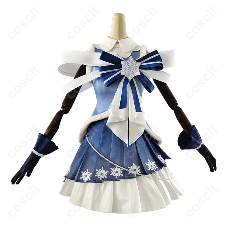雪ミク（初音ミク） SNOW MIKU 2025 コスプレ衣装 『キラキラスノーマテリアル』 可オーダーメイド コスプレ通販 - 1枚目の画像