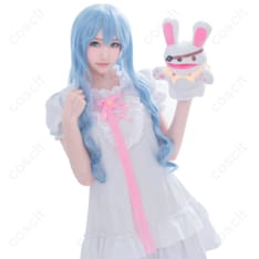 デート・ア・ライブ（デアラ） 氷芽川四糸乃 コスプレ衣装 『デート・ア・ライブ』コスプレ通販｜忠実再現・高品質｜コート・ワンピースセット - 4枚目の画像（サムネイル）