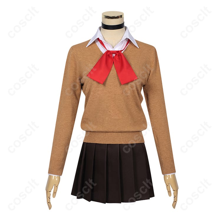 ダンダダン 綾瀬桃 制服 コスプレ衣装（透け感素材使用、イベント向け） - 1枚目の画像