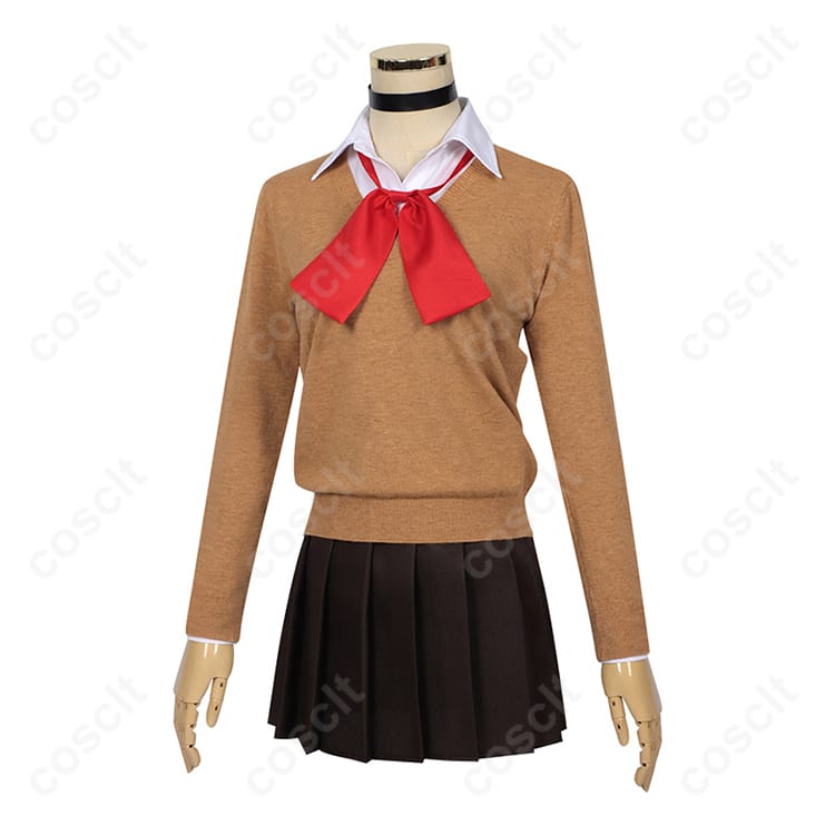 ダンダダン 綾瀬桃 制服 コスプレ衣装（透け感素材使用、イベント向け） - 2枚目の画像