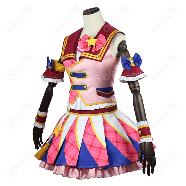 アイカツ！シリーズ アイカツ！ 大空あかり コスプレ衣装 ピンクパレードコーデ（オーダーメイド可） - 2枚目の画像