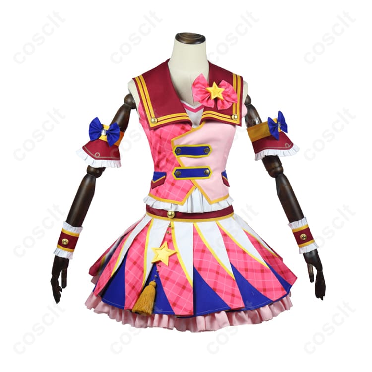 アイカツ！シリーズ アイカツ！ 大空あかり コスプレ衣装 ピンクパレードコーデ（オーダーメイド可） - 3枚目の画像