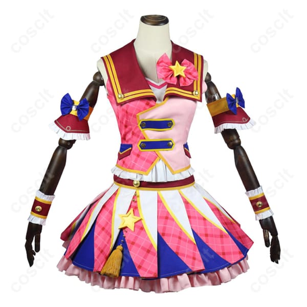 アイカツ！シリーズ アイカツ！ 大空あかり コスプレ衣装 ピンクパレードコーデ（オーダーメイド可）