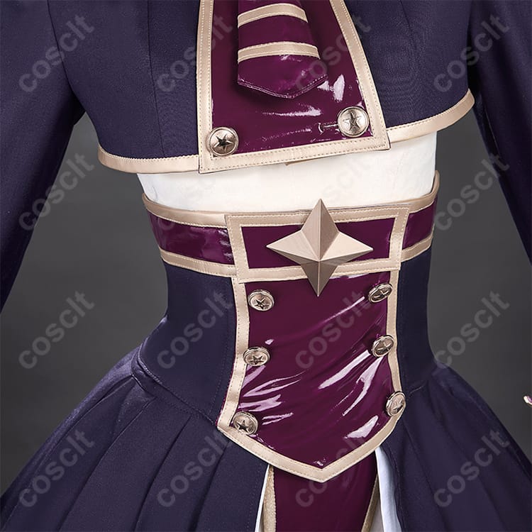 魔法少女にあこがれて（まほあこ） マジアベーゼ コスプレ衣装 夜蜘蛛の帳（高精度再現・快適な着用感） - 4枚目の画像