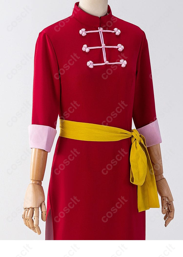 服装装飾細部 - 銀魂 神楽 コスプレ衣装の装飾詳細