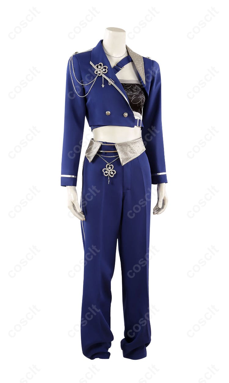 商品の右側から見たコスプレ衣装の写真。細部まで忠実再現された衣装です。