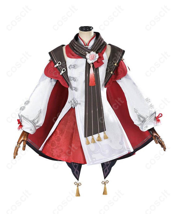商品正面のコスプレ衣装詳細 – フータオ（胡桃） 残雪に咲く紅