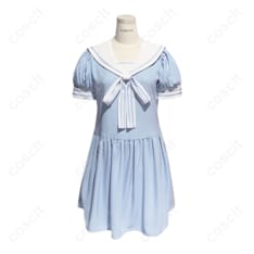 カードキャプターさくら（CCさくら） 木之本桜 コスプレ衣装 私服 ワンピース（忠実再現・高品質） - 1枚目の画像（サムネイル）