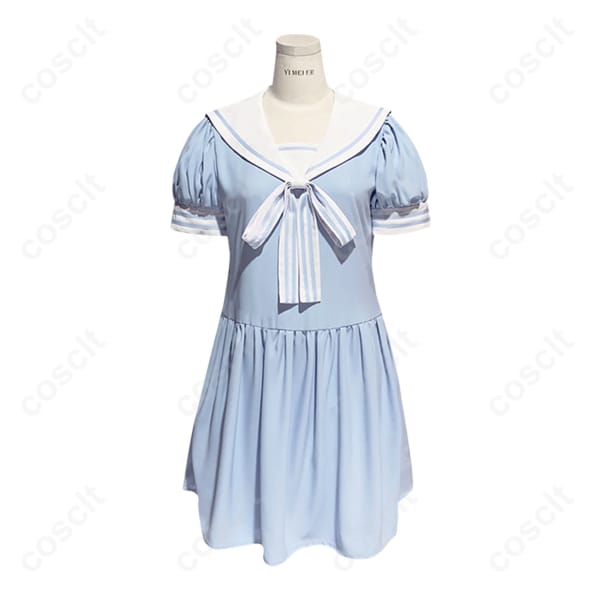カードキャプターさくら（CCさくら） 木之本桜 コスプレ衣装 私服 ワンピース（忠実再現・高品質）