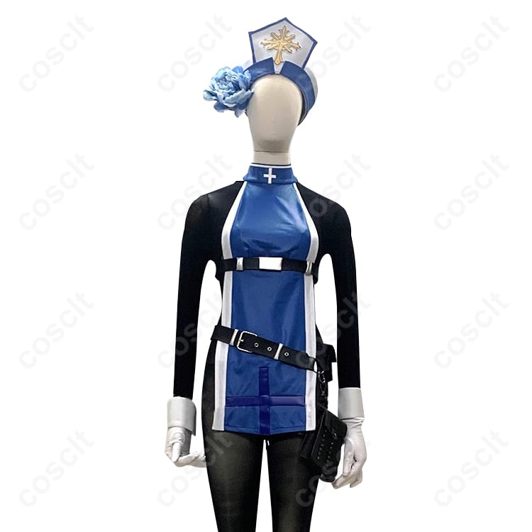 勝利の女神:NIKKE（NIKKE） メイデン（Maiden） コスプレ衣装 アイスローズ オーダーメイド可 透気性抜群・高精度再現 - 1枚目の画像