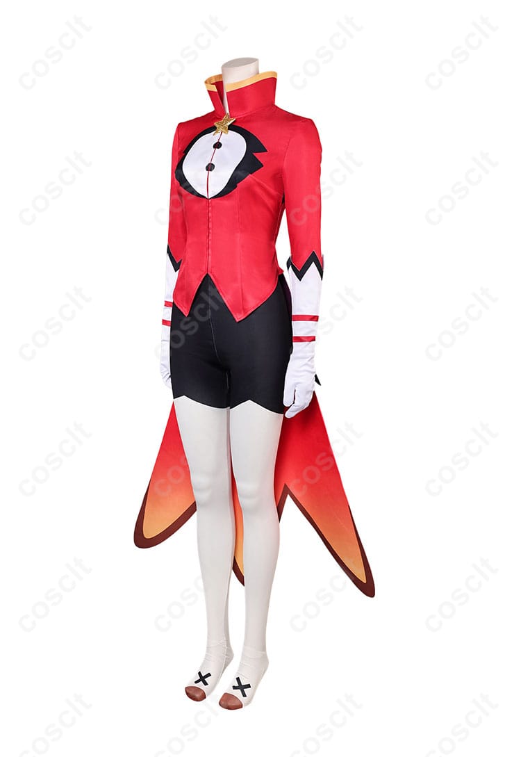 商品左側面のコスプレ衣装の画像。手袋や装飾が細部にわたる精巧さを見せています。