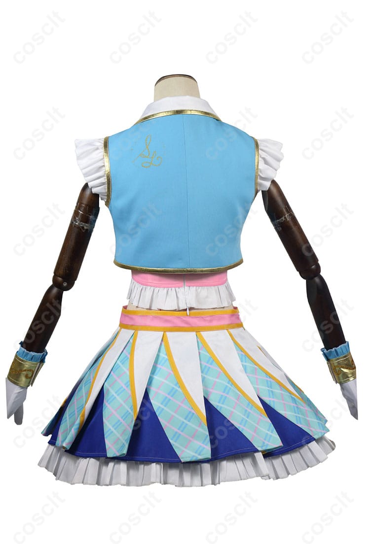 アイカツ！ 天羽まどか コスプレ衣装 商品背面 - 背中のディテールまで細かく再現