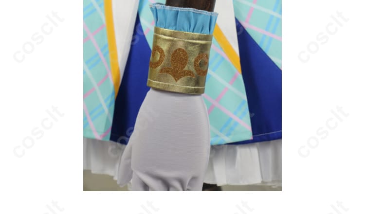 アイカツ！ 天羽まどか コスプレ衣装 鍵、背面装飾細部 - 背面の鍵の装飾が特徴的