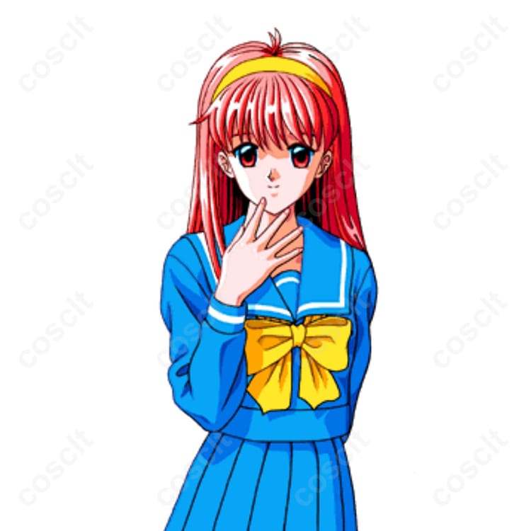 ときめきメモリアル（ときメモ） 藤崎詩織 コスプレ衣装 きらめき高校 冬制服 オーダーメイド可 - 1枚目の画像