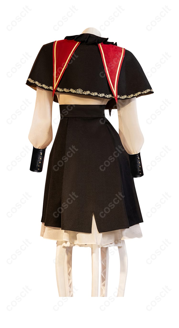 商品背面の詳細画像｜背面まで丁寧に再現された若葉睦コスプレ衣装