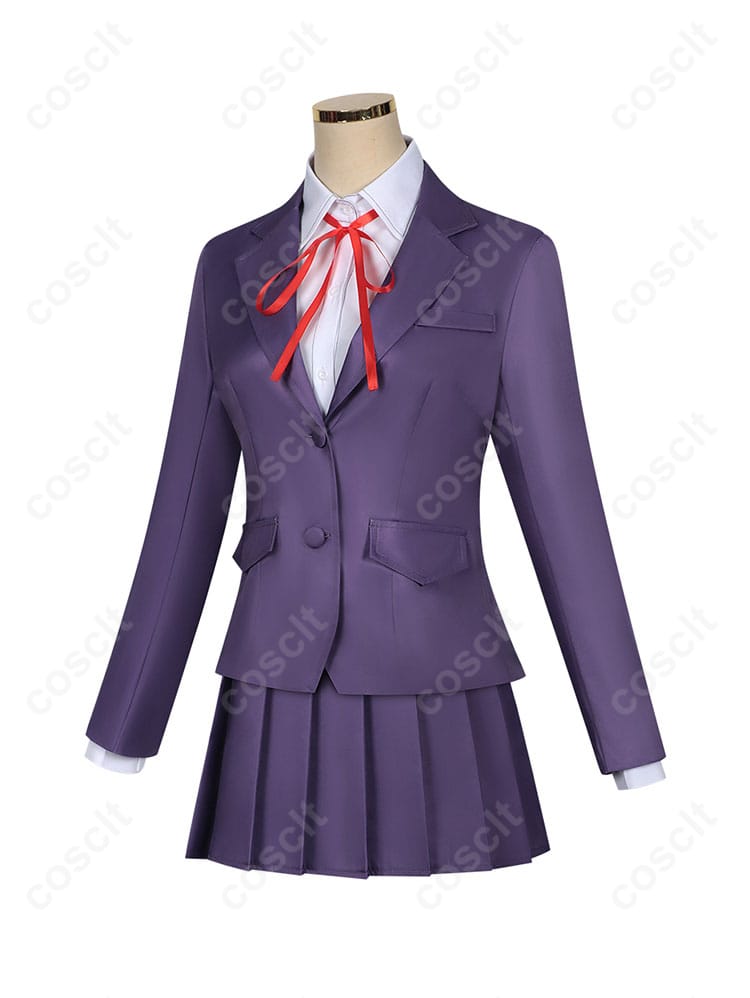 花園羽香里 コスプレ衣装の側面画像。細部までこだわりのある仕上がり。