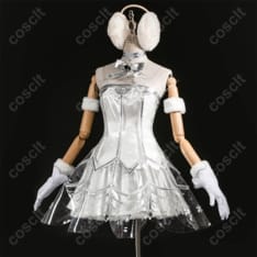 初音ミクシリーズ（ミクシンフォニー2025） 初音ミク（シンフォニー2025） コスプレ衣装 ワンピース・ベール・イヤーマフセット 高品質コスプレ通販 - 2枚目の画像（サムネイル）