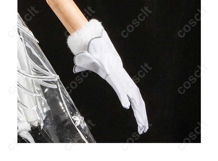 手袋装飾細部、シンフォニー2025 コスプレ衣装の手袋に施された装飾。
