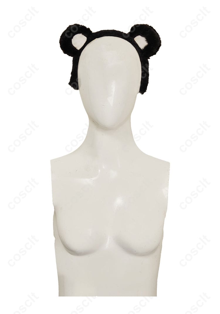 八尋寧々 コスプレ衣装 チャイナドレス ヘアバンドと頭飾りのディテール。キャラクターにぴったりのデザイン。