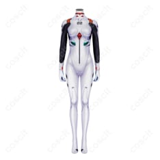 ヱヴァンゲリヲン新劇場版（エヴァ） 綾波レイ コスプレ衣装 全身タイツ（忠実再現・高品質） - 1枚目の画像（サムネイル）
