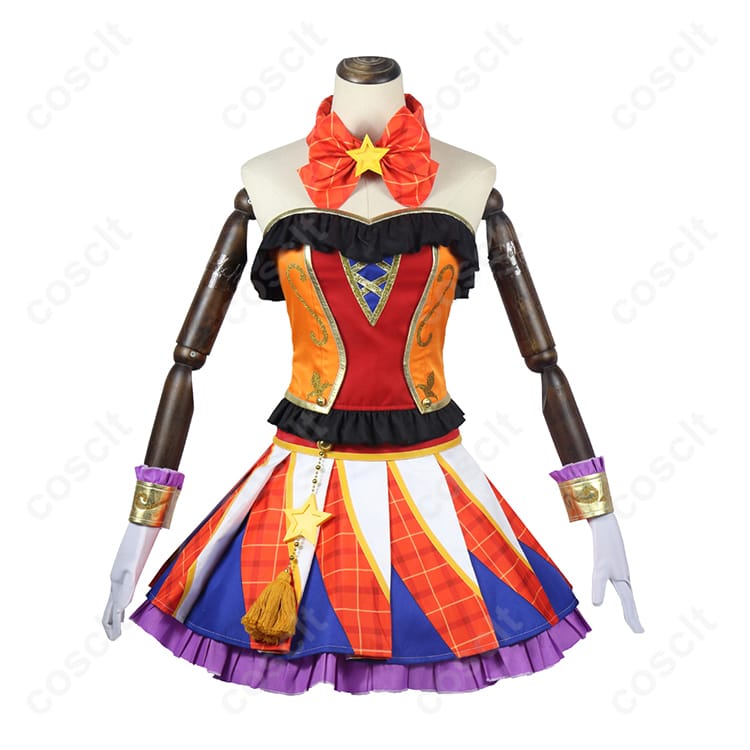 アイカツ！ 紅林珠璃 コスプレ衣装（アイカツ！シリーズ）【オーダーメイド対応】トップス・スカート・髪飾り付き｜忠実再現｜コスプレ通販 - 1枚目の画像