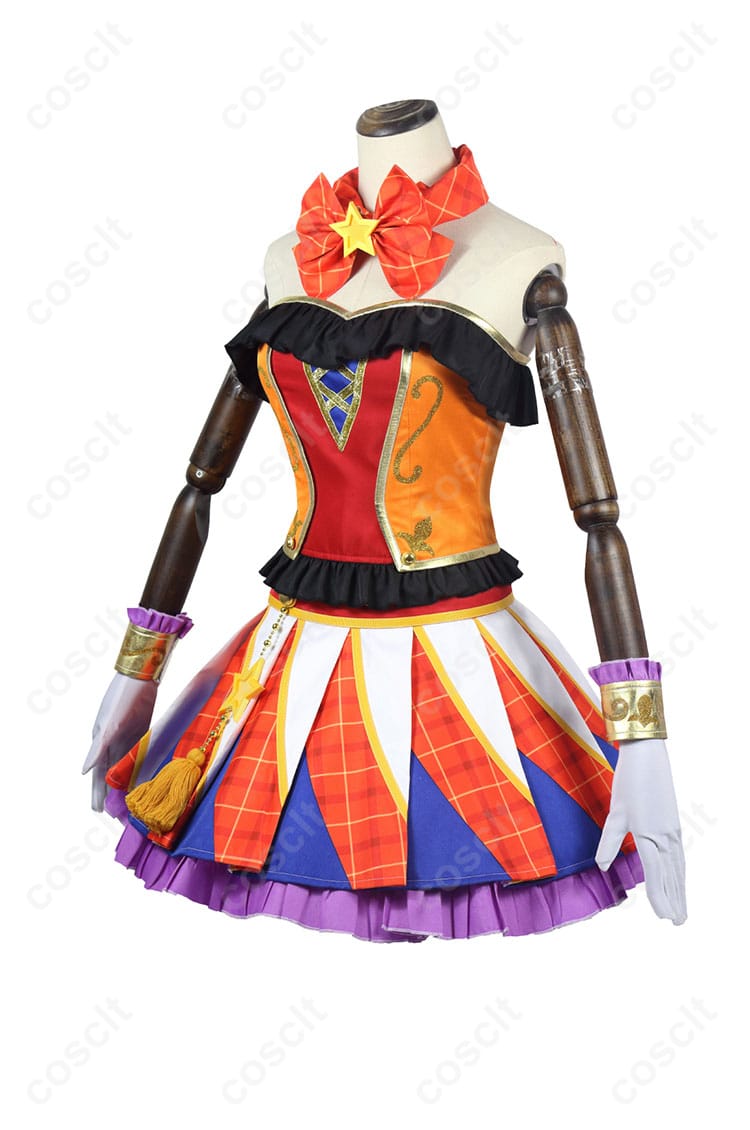 商品側面のコスプレ衣装｜アイカツ！紅林珠璃の衣装｜コスプレ衣装詳細