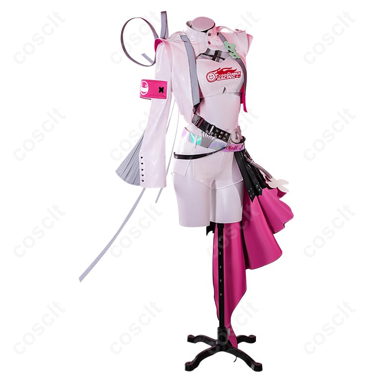 初音ミクシリーズ（レーシングミク） 初音ミク（レーシングミク 2025Ver.） コスプレ衣装 レーシングミク 2025Ver. 風 コスプレ通販 - 3枚目の画像