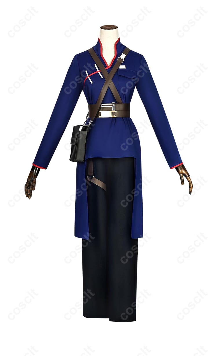 内搭服の正面ディテール - 滌火ジェシカコスプレ衣装の内側のディテール