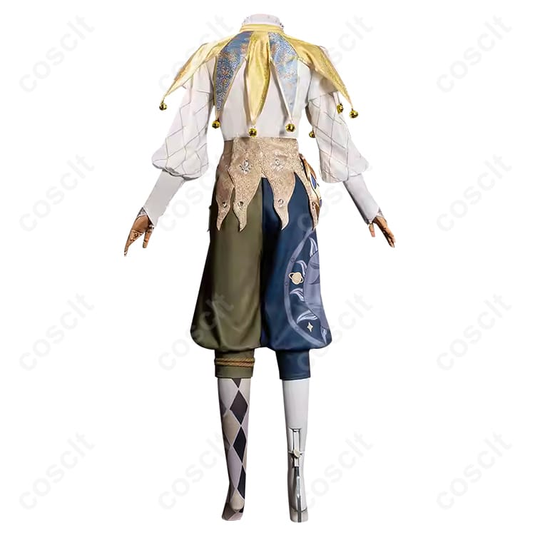 IdentityV（第五人格） 泣きピエロ（ジョーカー） コスプレ衣装 燃え尽きた太陽 バージョン（高い再現度・快適な素材） - 3枚目の画像