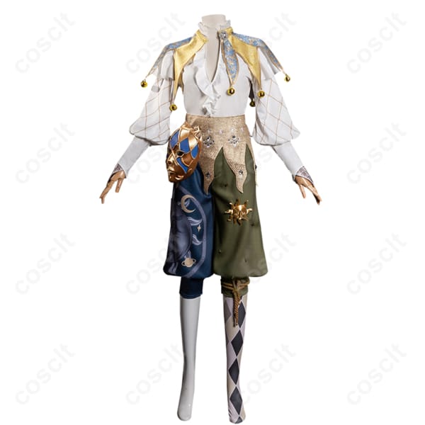 IdentityV（第五人格） 泣きピエロ（ジョーカー） コスプレ衣装 燃え尽きた太陽 バージョン（高い再現度・快適な素材）