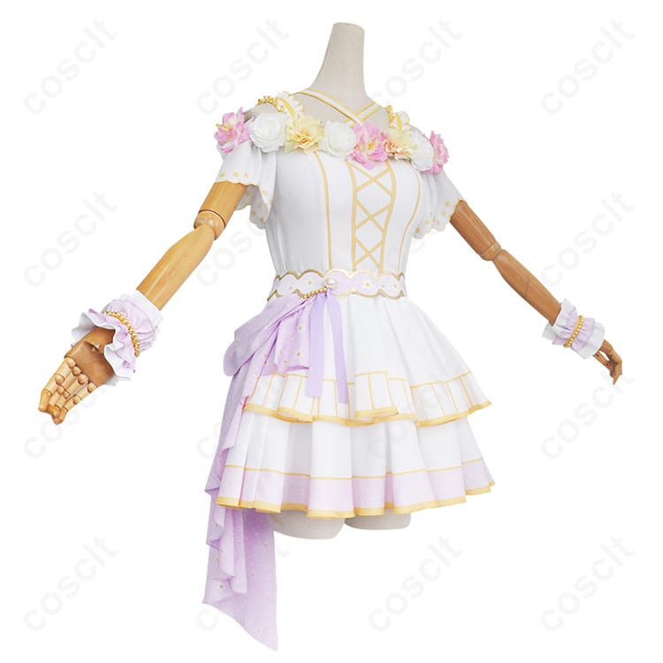 ラブライブ！シリーズ（スクフェス） ラブライブ！スクールアイドルフェスティバル 東條希 コスプレ衣装 フラワーフェスティバル編 花の女神 コスプレ通販 オーダーメイド対応 - 2枚目の画像