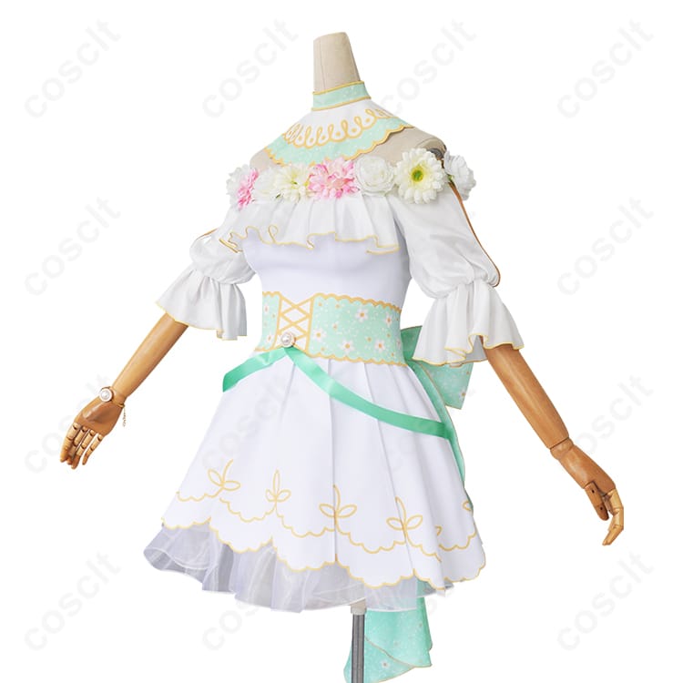 ラブライブ！シリーズ（スクフェス） ラブライブ！スクールアイドルフェスティバル 小泉花陽 コスプレ衣装 フラワーフェスティバル編 心に春咲き（オーダーメイド可） - 2枚目の画像