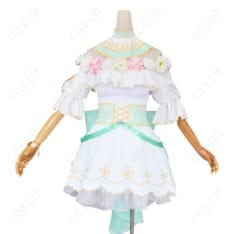 ラブライブ！シリーズ（スクフェス） ラブライブ！スクールアイドルフェスティバル 小泉花陽 コスプレ衣装 フラワーフェスティバル編 心に春咲き（オーダーメイド可）