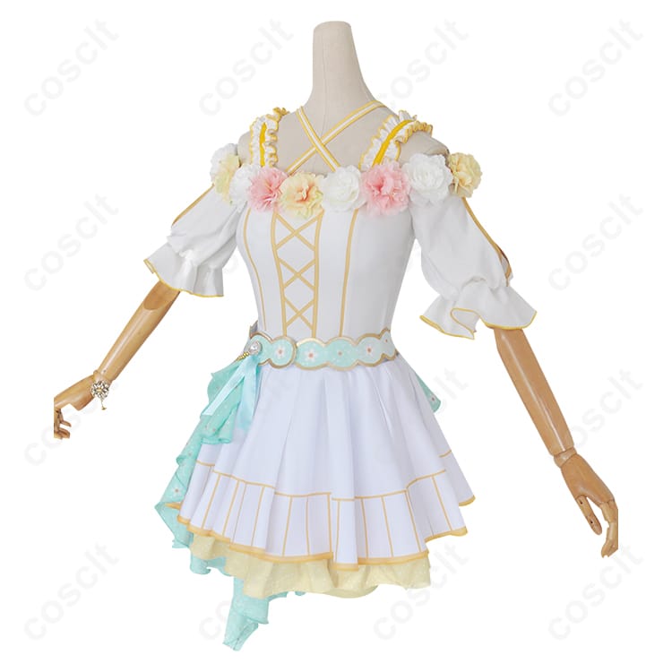 ラブライブ！シリーズ（スクフェス） ラブライブ！スクールアイドルフェスティバル 絢瀬絵里 コスプレ衣装 フラワーフェスティバル編 会場案内の極意 オーダメイド可 - 2枚目の画像