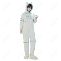 恋と深空 宇宙冒険家／宇宙夢想家 コスプレ衣装（プレイヤーアバター） ジャンプスーツ・翼・尻尾セット 高還原度・快適素材 コスプレ通販 - 5枚目の画像（サムネイル）
