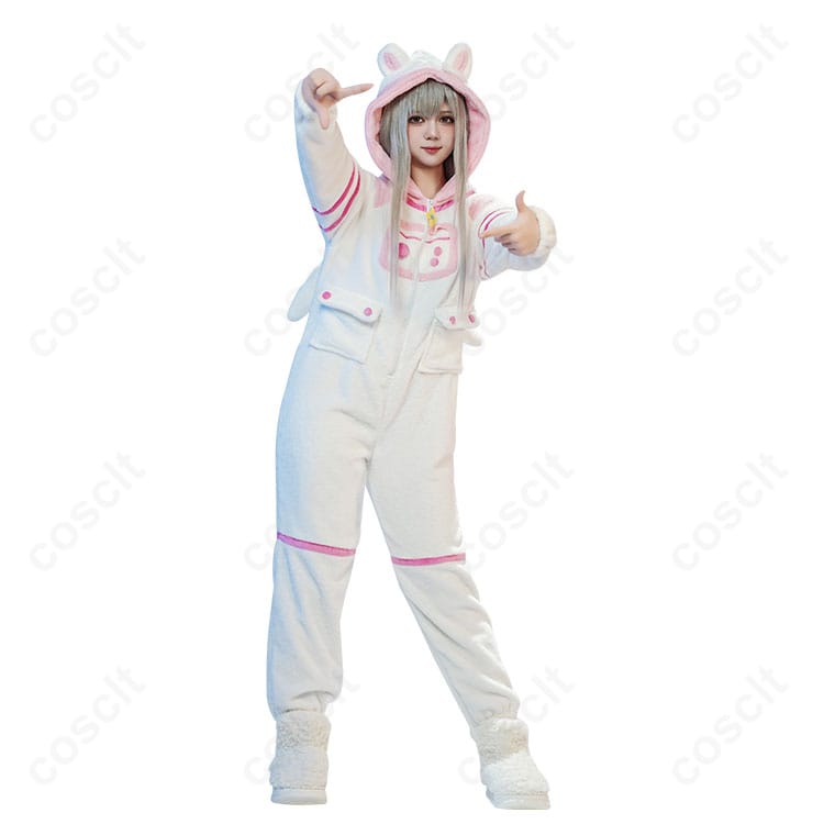 恋と深空 宇宙冒険家／宇宙夢想家 コスプレ衣装（プレイヤーアバター） ジャンプスーツ・翼・尻尾セット 高還原度・快適素材 コスプレ通販 - 3枚目の画像